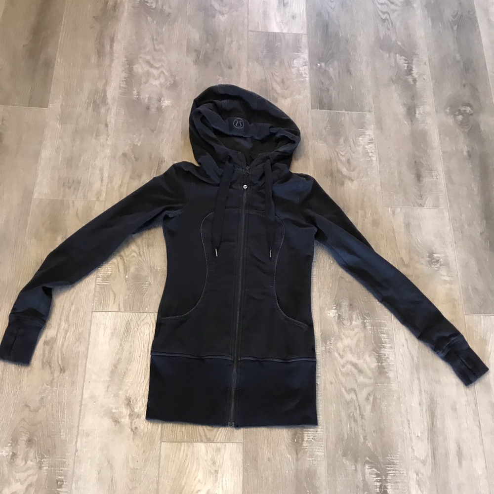 Lululemon Athletica Zip Up Thumb Holes Hoodie